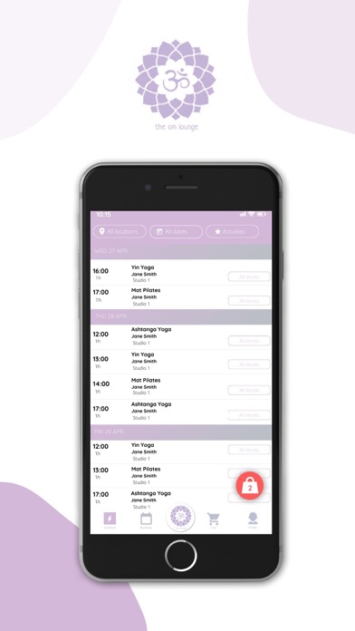 OM Lounge Yoga and Wellness Screenshot