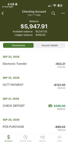 Federated Bank - Personal Screenshot 4 of 5