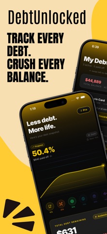 DebtUnlocked - Payoff Planner Screenshot 1 of 5