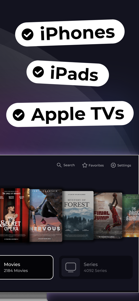 IPTV - Opus Player screenshot 2