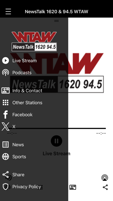 WTAW iPhone screenshot 2 - Entertainment app