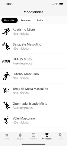 Olimpíadas Cristãs 2025 screenshot