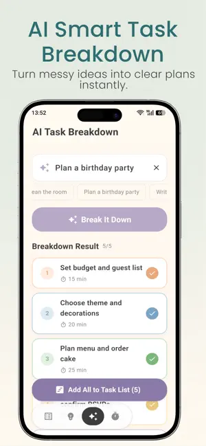 Timgo:ADHD Todo&Pomodoro Timer screenshot 4