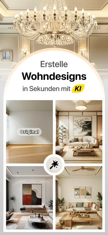 KI - Wohnungsdesign, DecAI® screenshot 1 of 10