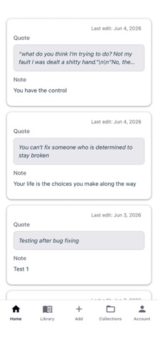 Readminded screenshot