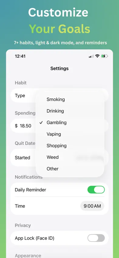 Sober Streak: Quit Addiction screenshot 5
