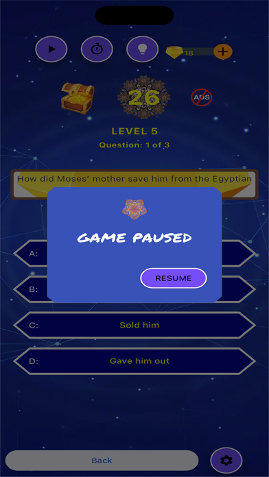 Daily Bible Trivia,Quiz Games Screenshot