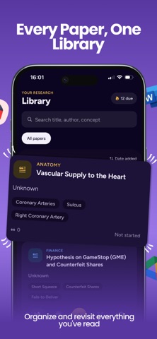 Scholarcy: AI Paper Summarizer Screenshot 3 of 7