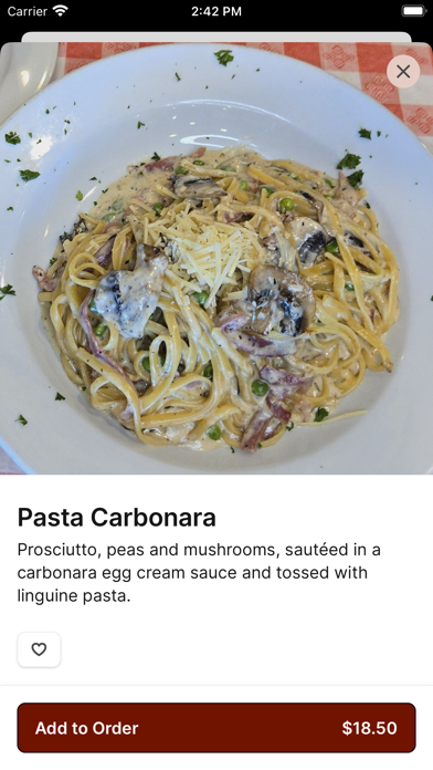 Pasta Pronto To Go iPhone screenshot 4 - Food & Drink app