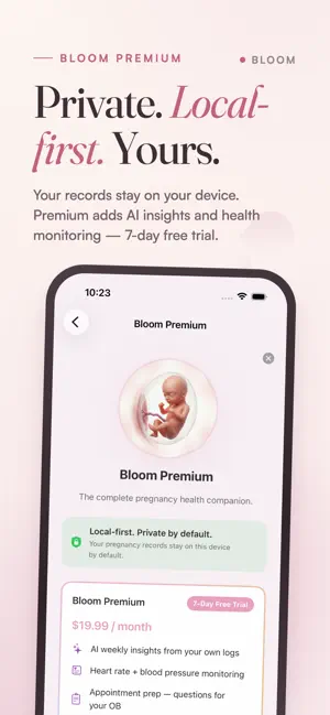 Pregnancy Tracker by Bloom screenshot 3