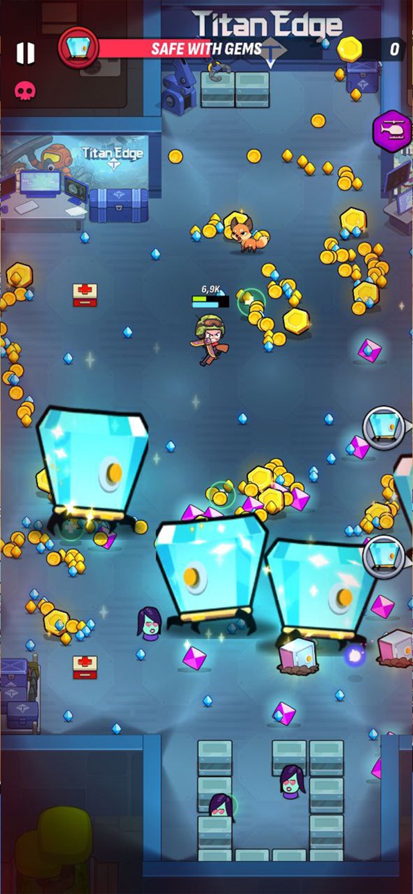 Zombusters iOS Mod IPA screenshot 7 - iOS game interface