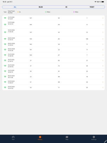 CMC Speed Test iPad screenshot 3
