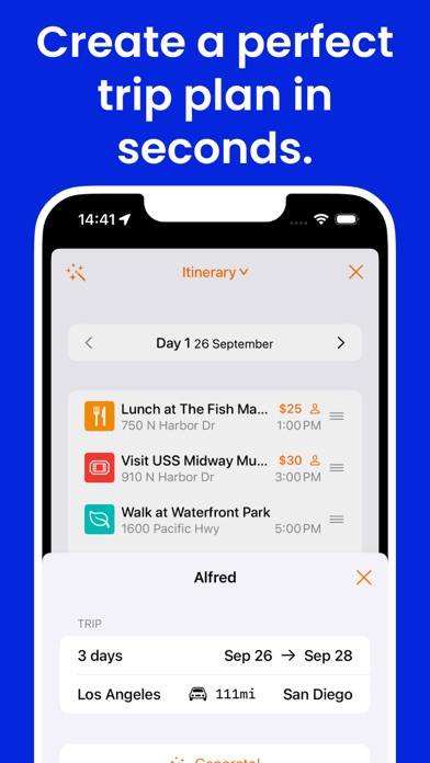 Passport: Trip Planner Screenshot