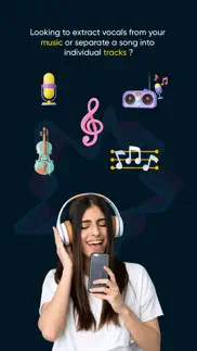 audio extractor, remove vocals iphone capturas de pantalla 1