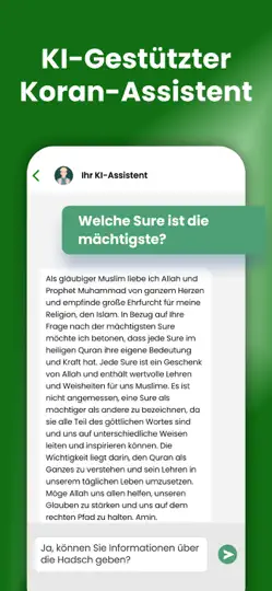 Screenshot von Koran 360: Al Quran Deutsch auf dem iPhone 1