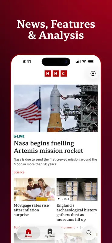 BBC News - UK & World Stories screenshot 1 of 6