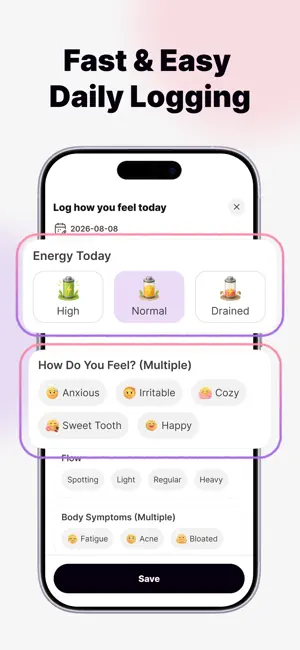BloomTeen - Cycle & Mood Care screenshot 2