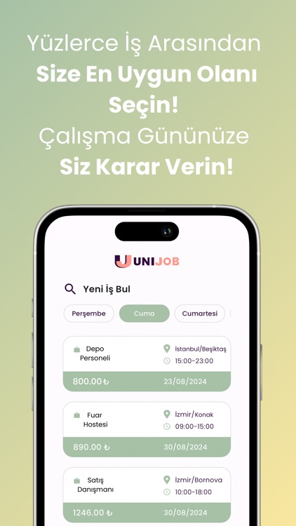 UNIJOB | Esnek Çalışma