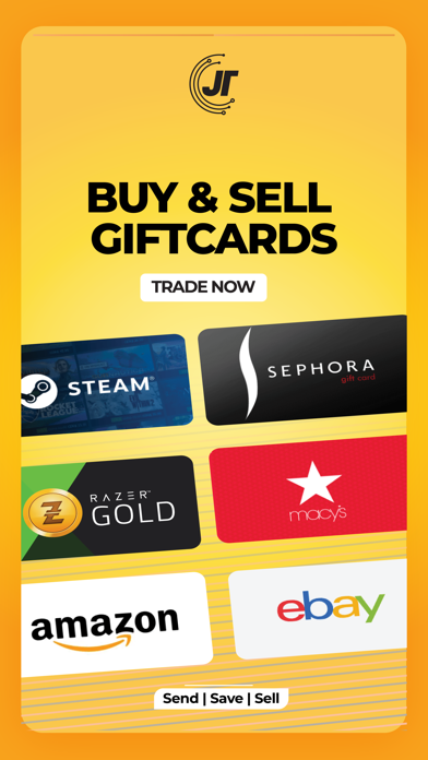 Jtechtrade:Giftcards&Pay Bills Screenshot