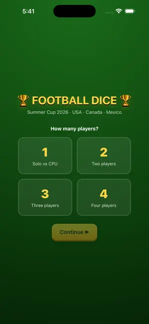 Football Dice screenshot 1