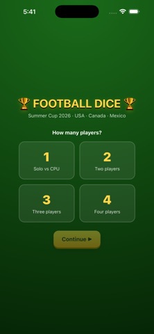 Football Dice Screenshot 1 of 7