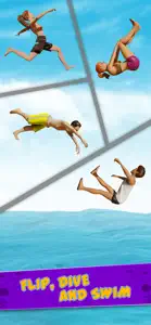 Flip Diving 3D Jumping games screenshot #7 for iPhone