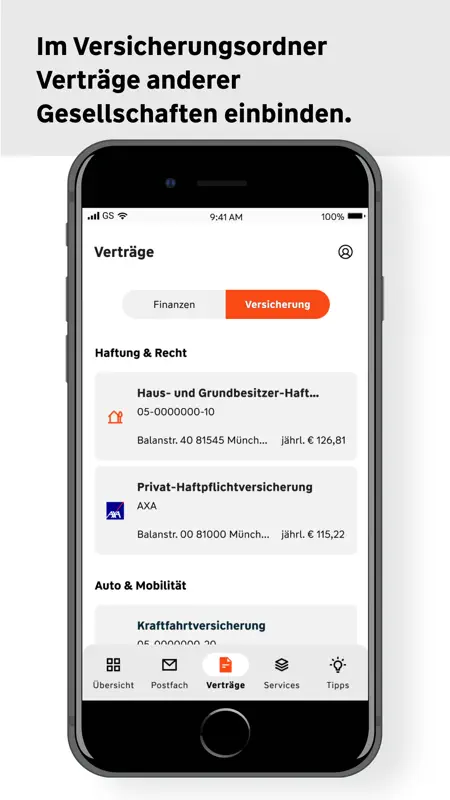 W&W Kundenportal screenshot 4 of 5