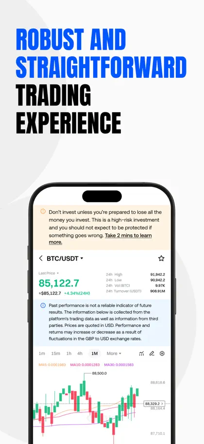 Capture d'écran 3 sur 4 de Gate: Buy Bitcoin & Crypto