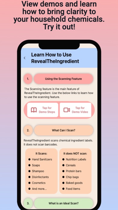 RevealTheIngredient Screenshot