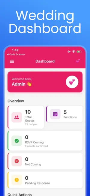 WedMaster - Wedding Planner screenshot 1