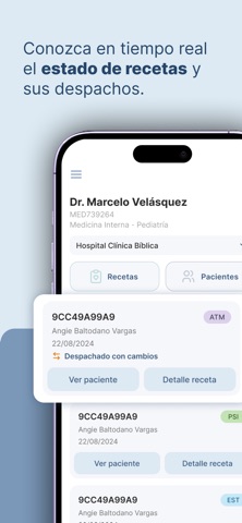 Receta Digital Móvil screenshot