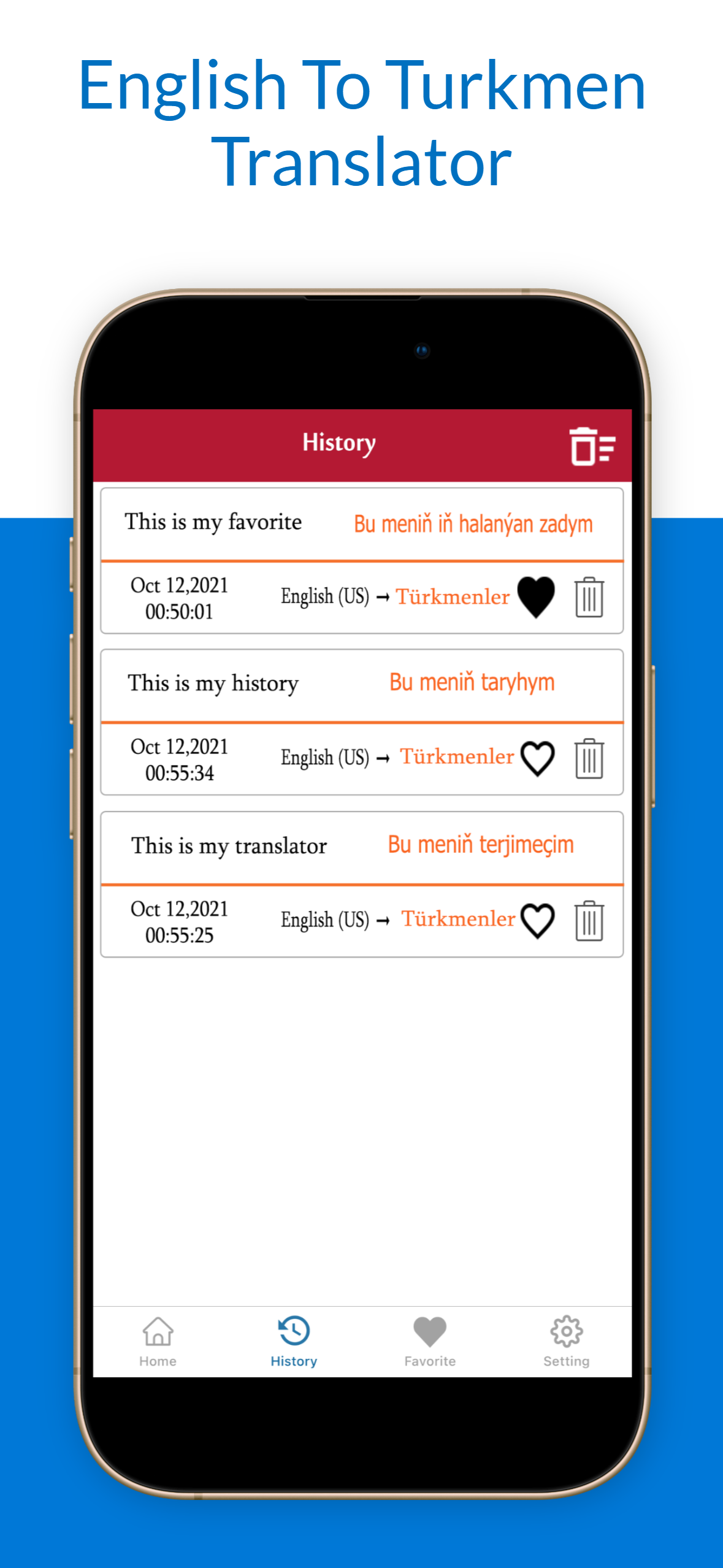 English To Turkmen Translator screenshot 4