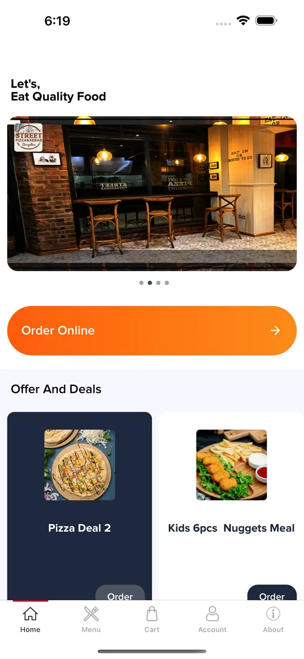 Screenshot #1 pour Street Pizza & Kebab