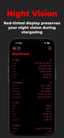 SkyChrono screenshot