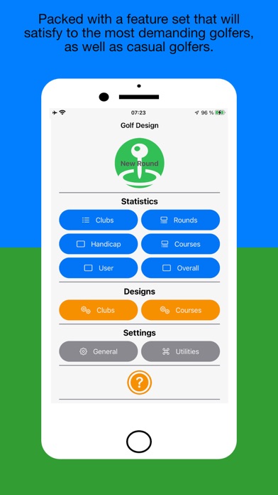 Golf Design: GPS & Scorecard Screenshot