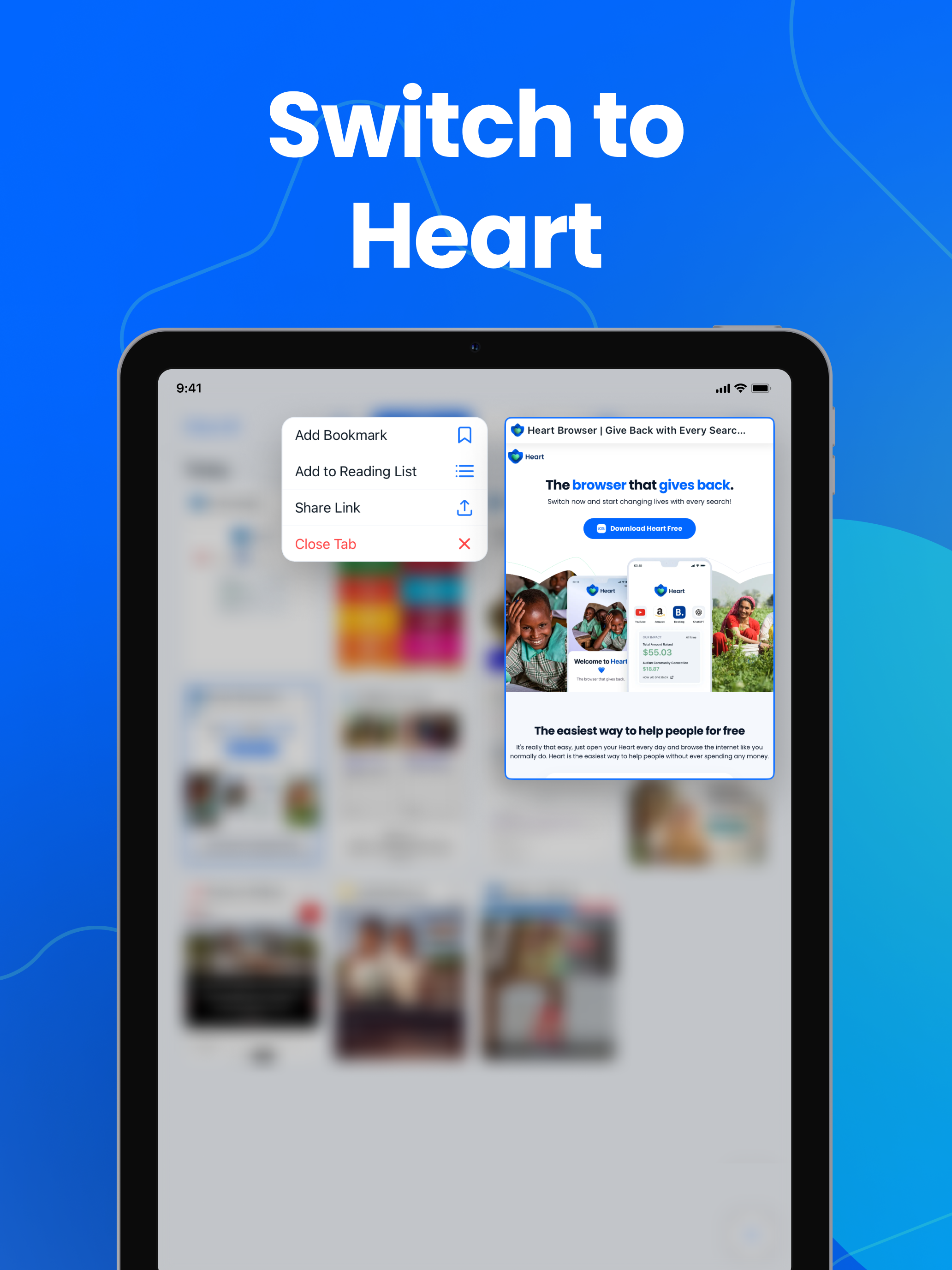 Heart – Browser That Does Good screenshot 13
