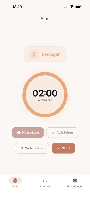 Stao: Stehtisch-Erinnerung screenshot 3 of 6