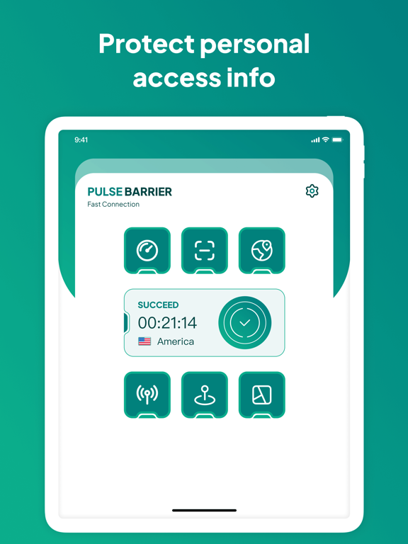 PulseBarrier Connect iPad screenshot 3 - Lifestyle app