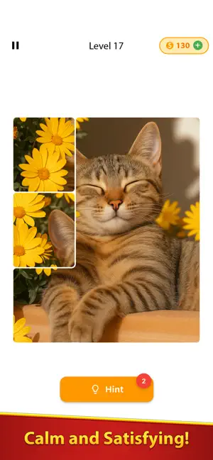 Jigsaw Art Puzzle Solitaire screenshot 2