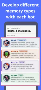 Number Bots: Memory Games screenshot 5