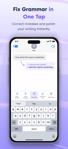 TypeMat: AI Writing Keyboard Screenshot 1 of 10