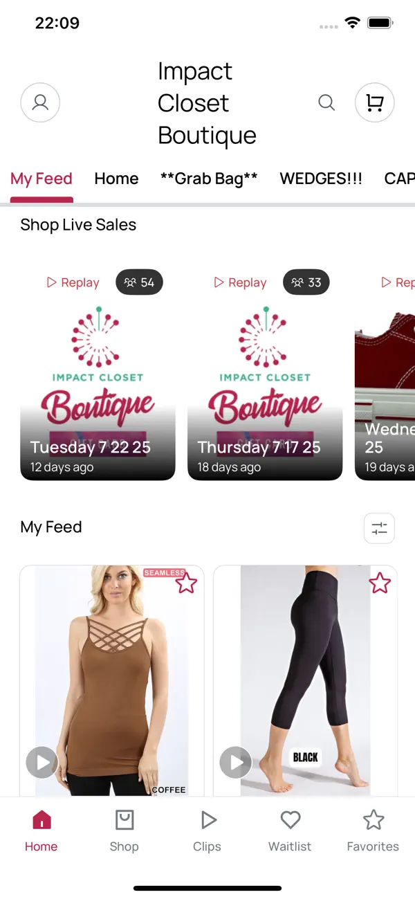 Screenshot #2 pour Impact Closet Boutique