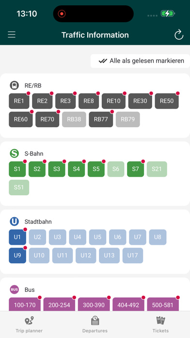 ÜSTRA Screenshot