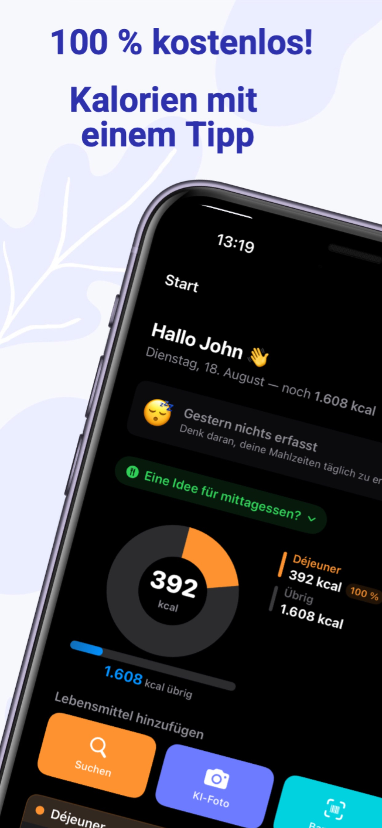 MesCalories: AI kcal counter