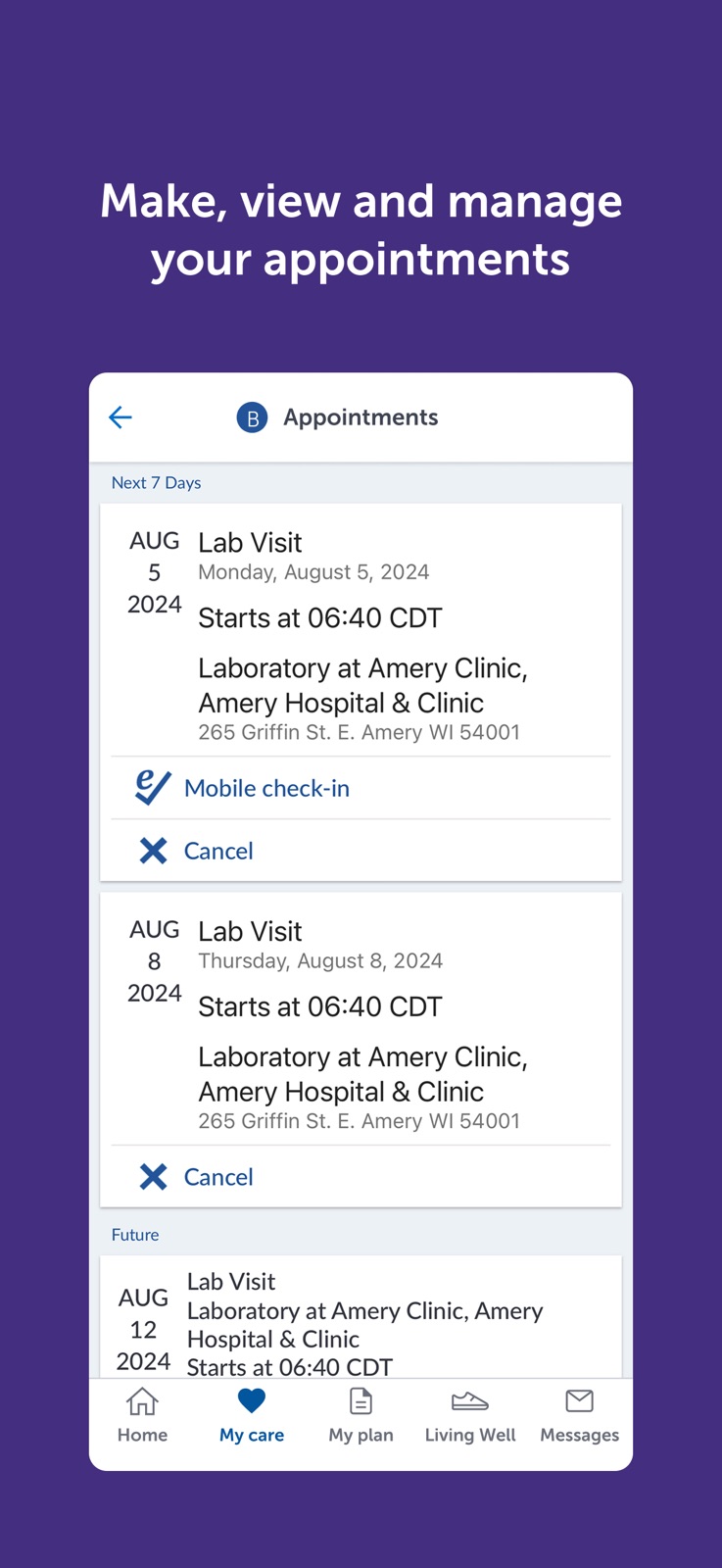 HealthPartners® iphone screenshot 3