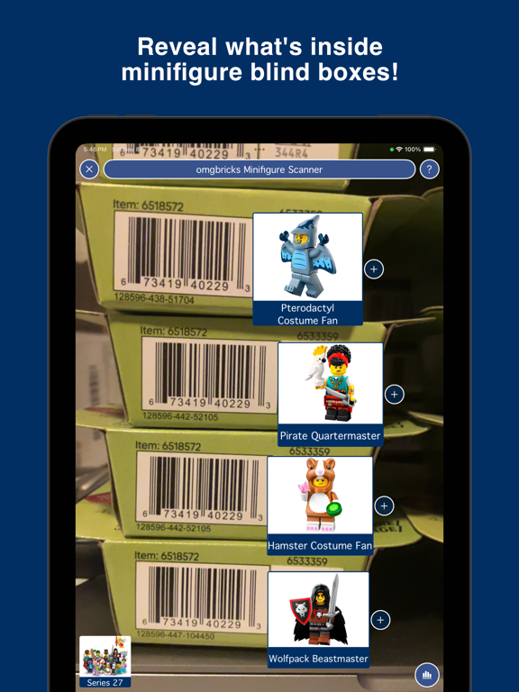 omgbricks for LEGO Sets iPad screenshot 1 - Entertainment app