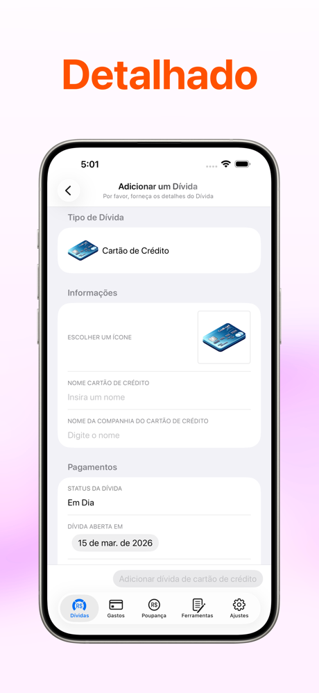 AlmostZero - Controle Dívidas screenshot 9