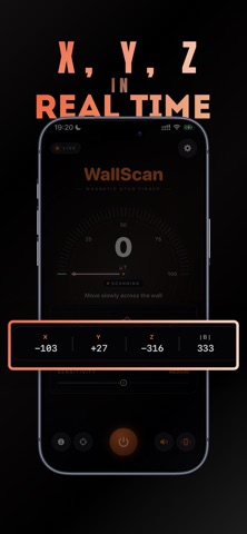 Stud Finder Sensor - Wall Scan iPhone screenshot