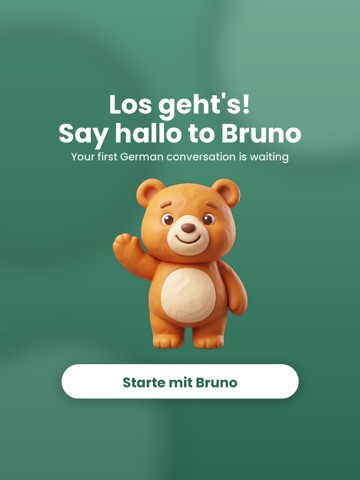 Hallo Bruno - Learn German iPad screenshot