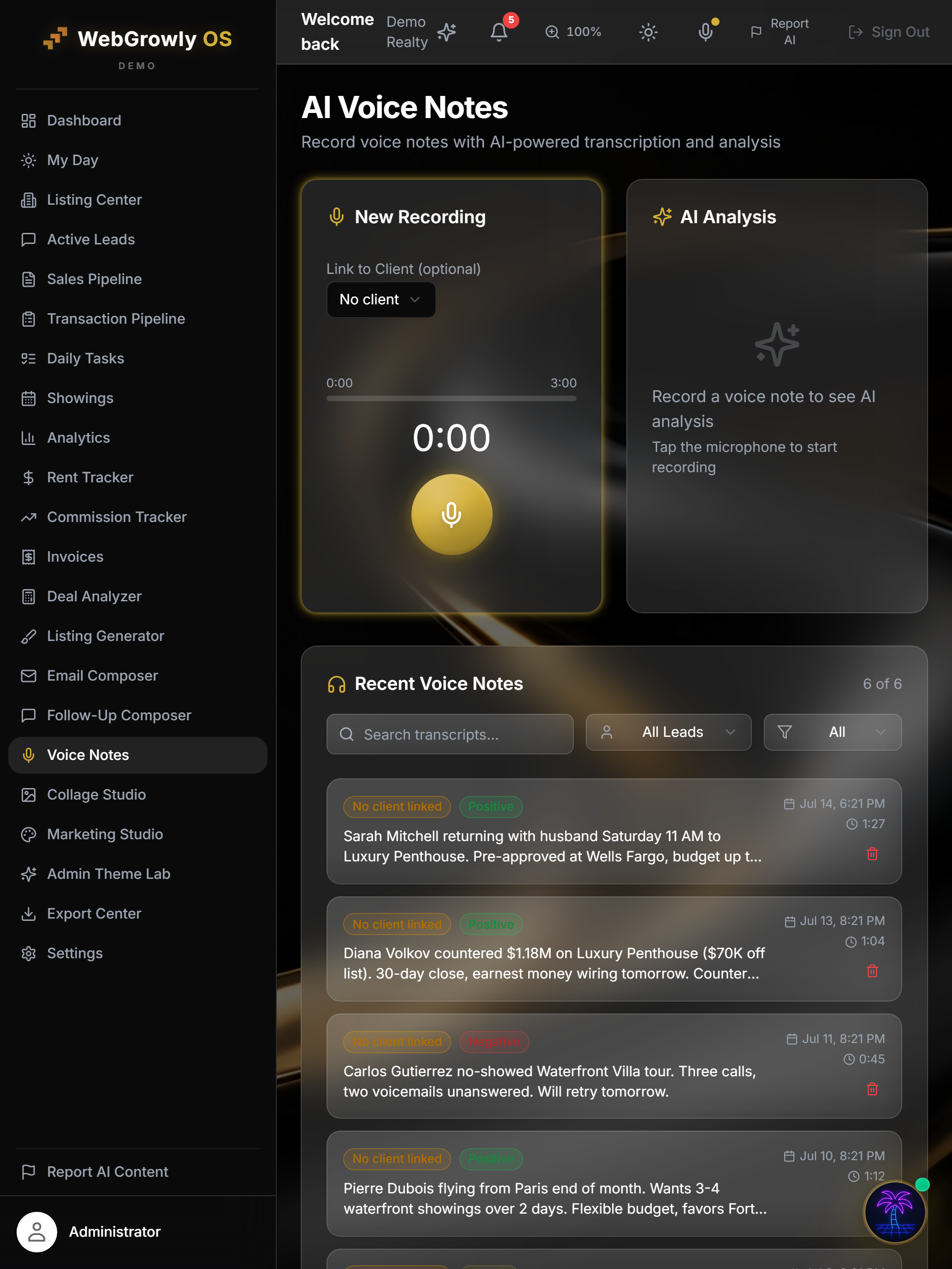 WebGrowlyOS screenshot 20